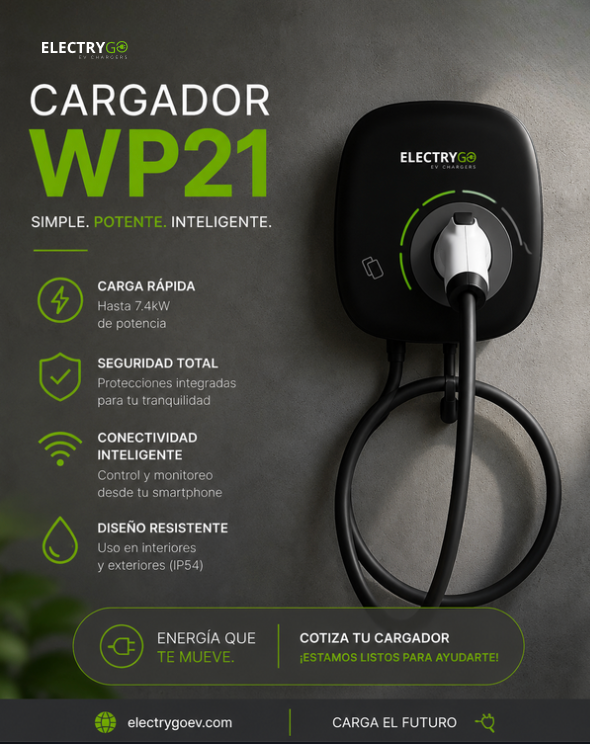 Cargador WP21 - Conector Tipo 2