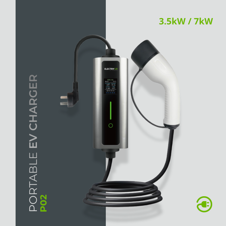 Cargador P02 SMART - Conector Tipo 2